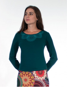 TShirt uni basique manches...