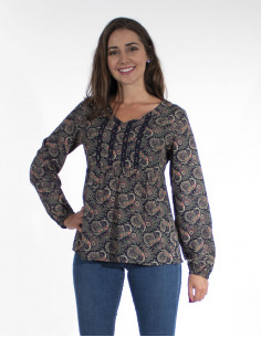 Chemisier Polyester Imprime... 2