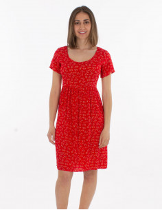 Robe Manches Courtes...