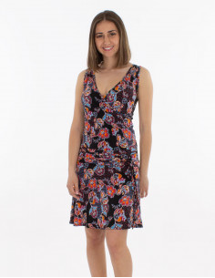 Robe Maille Sans Manches...