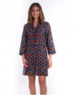 Tunique Voile De Coton Imprimé 2