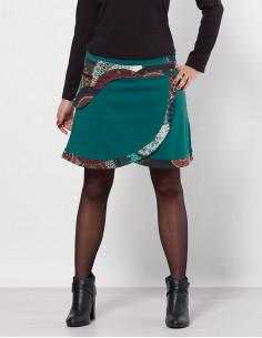 Jupe courte fermeture...