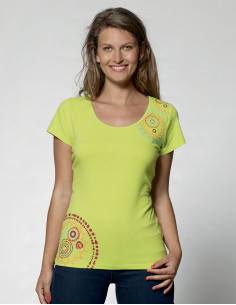 TShirt femme imprimés placés