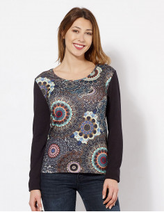 TShirt femme manches...