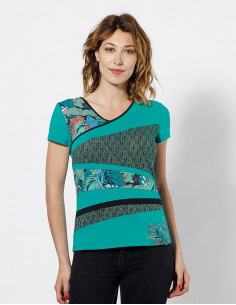 TShirt femme manches...