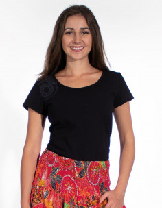 TShirt uni basique imprimé...