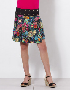 Jupe Coton Reversible Avec...