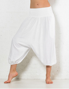 Pantalon F. 3/4 100% viscose