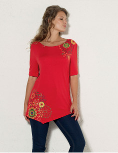 Tunique maille asymétrique...