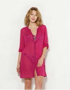 Tunique Voile De Coton Unie...