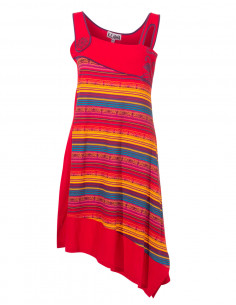 Robe maille mi-longue imprimée 2