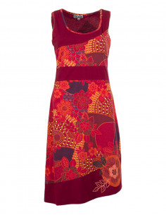 Robe maille imprimée 2