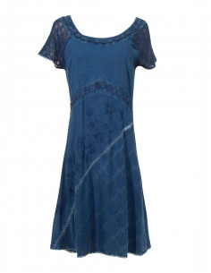 Robe viscose stone washed 2