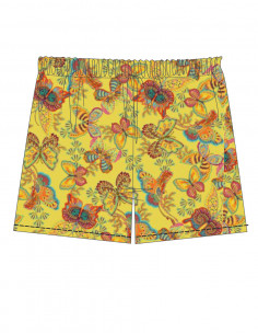 Short Fille Viscose Imprime... 2