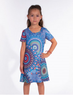 Robe manches courtes mandala 2