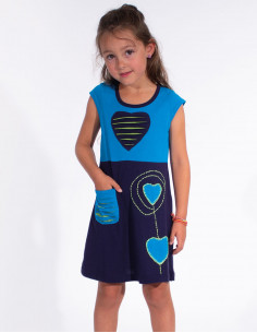 Robe Maille Coton Brode...