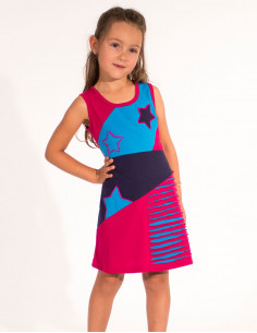 Robe Maille Coton Brode...