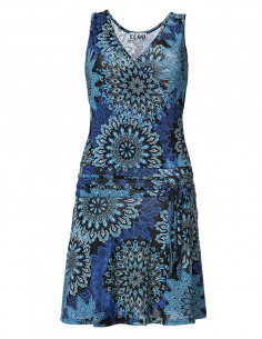 Robe maille imprimé Orient