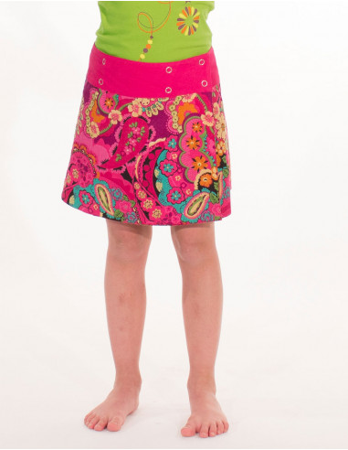 Jupe Coton Reversible