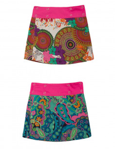 Jupe Coton Reversible 2