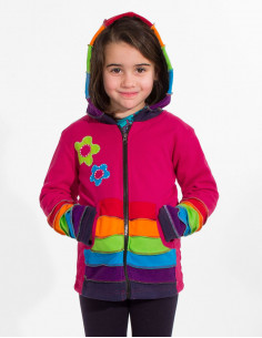 Veste maille coton brodé... 2