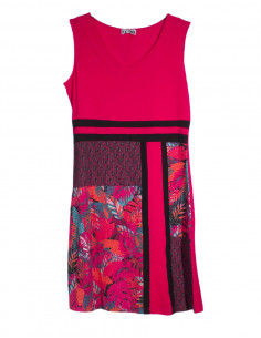 Robe maille imprimé Sauvage 2