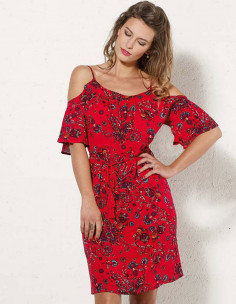 Robe viscose imprimé Rock 2