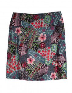 Jupe maille imprimé floral 2