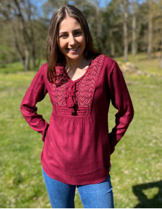 Chemisier Viscose Brode... 2