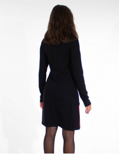 Robe maille patchs 2