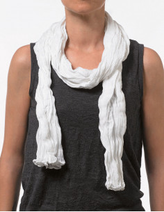 ECHARPE COTON FROISSEE UNIE 2