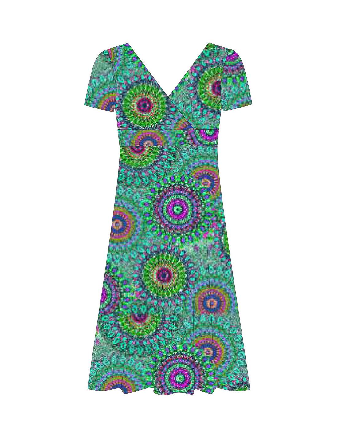 Robe Maille 95 Polyester 5 Elasthanne