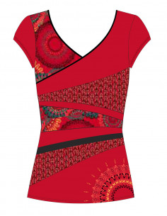 TShirt femme manches... 2