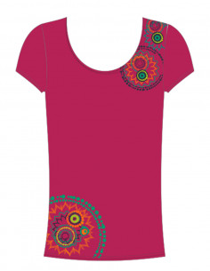 TShirt femme imprimés placés 2