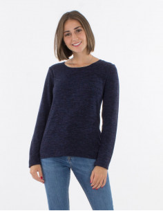 Pull maille uni 2