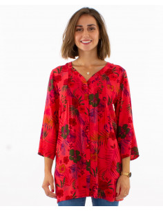 Tunique manches 3/4 imprimé...