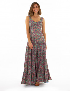 Robe longue bretelles...