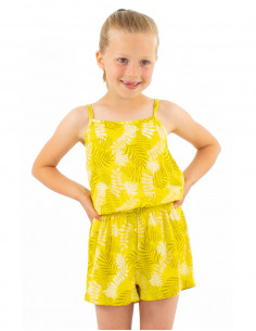 Combi short fille bretelles...