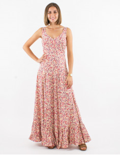 Robe longue polyester...