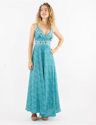 Robe longue polyester best sale