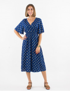 Robe mi longue viscose... 2