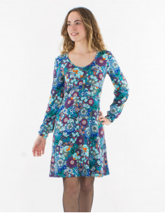 Robe maille 92% polyester...