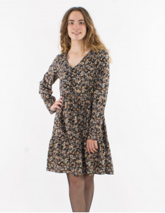 Robe polyester doublée... 2