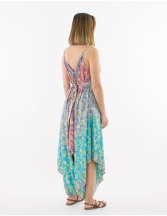 Combi longue polyester imprimé She argenté 2