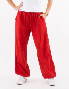 Pantalon coton mi saison uni sw 2