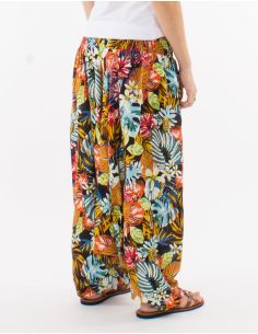 Sarouel viscose 3 en 1 imprimé Jungle 2