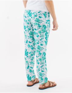 Pantalon viscose imprimé Indien 2