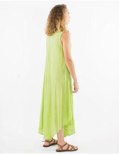 Robe longue umbrella crêpe de viscose 2