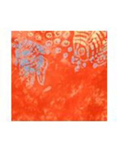 Sarong viscose motif mer avec franges 2