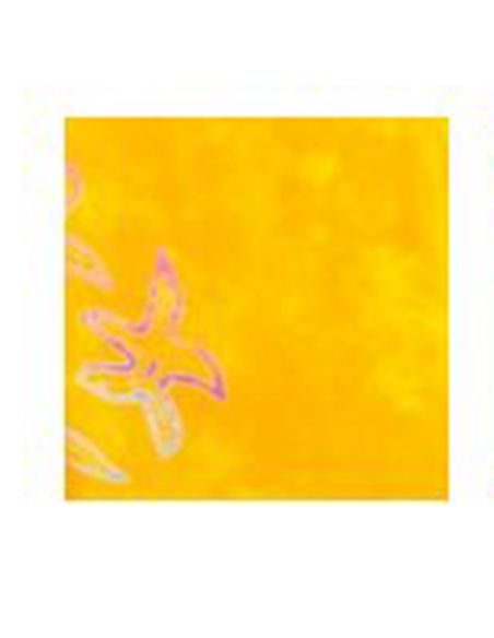 Sarong viscose motif mer avec franges